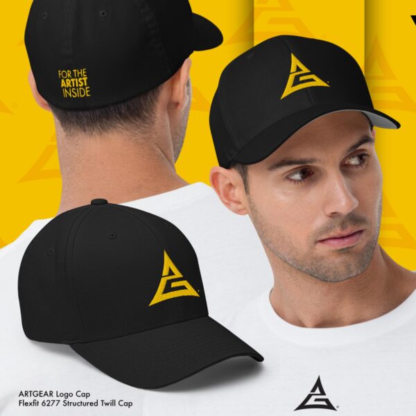 3D Puff Logo ARTGEAR Logo Hat - Image 18
