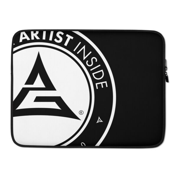 ARTGEAR Black Laptop Sleeve - Image 2