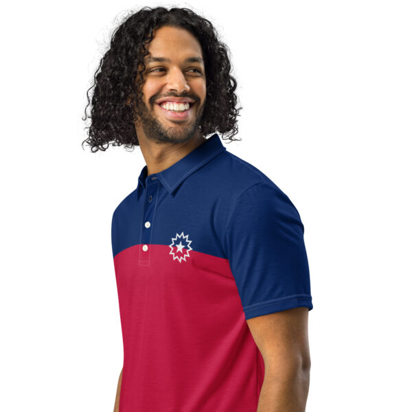 JUNETEENTH Men’s Slim Fit Polo - Image 4