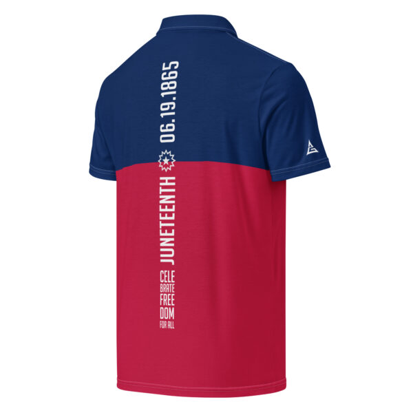 JUNETEENTH Men’s Slim Fit Polo - Image 6