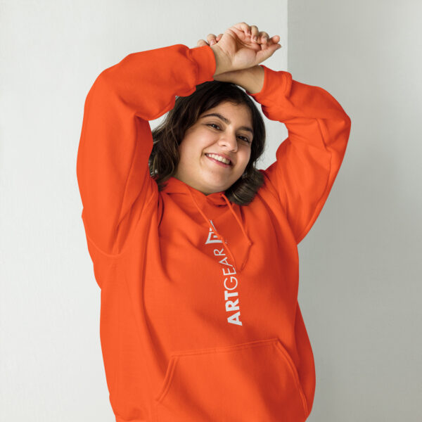 ArtGear Orange Hoodie 25 - Image 4