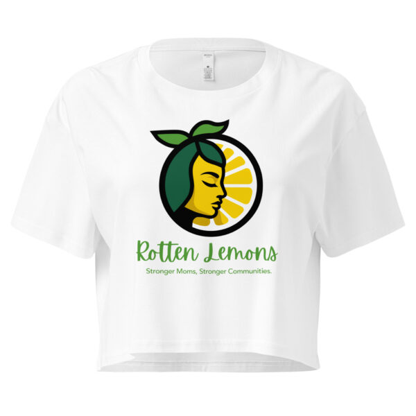 Rotten Lemons Crop Top - Image 2
