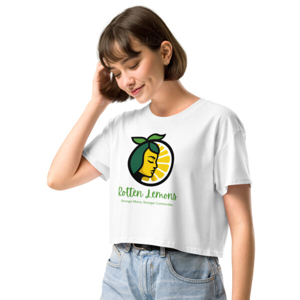 Rotten Lemons Crop Top - Image 7