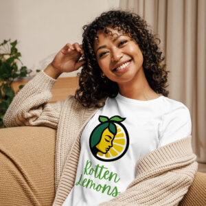 Rotten Lemons Relaxed T-Shirt LG Logo