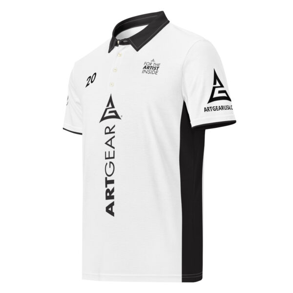 ARTGEAR TEAM POLO WHITE - Image 4