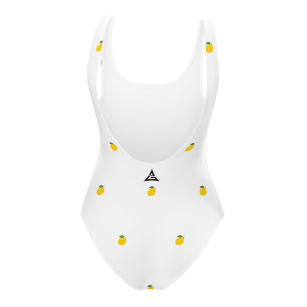 RL One-Piece Swimsuit - White - Image 7