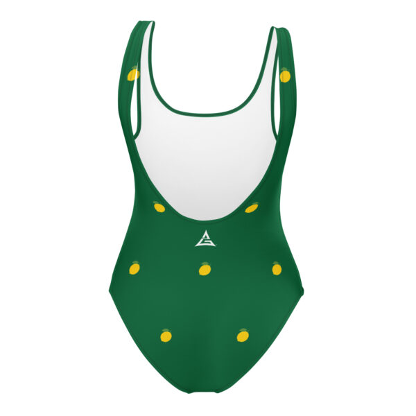 RL One-Piece Swimsuit Green - Image 3