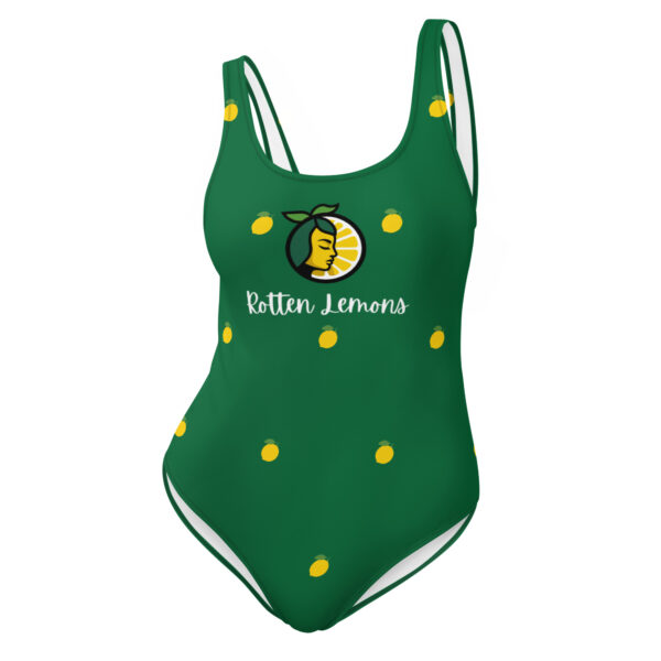 RL One-Piece Swimsuit Green - Image 4