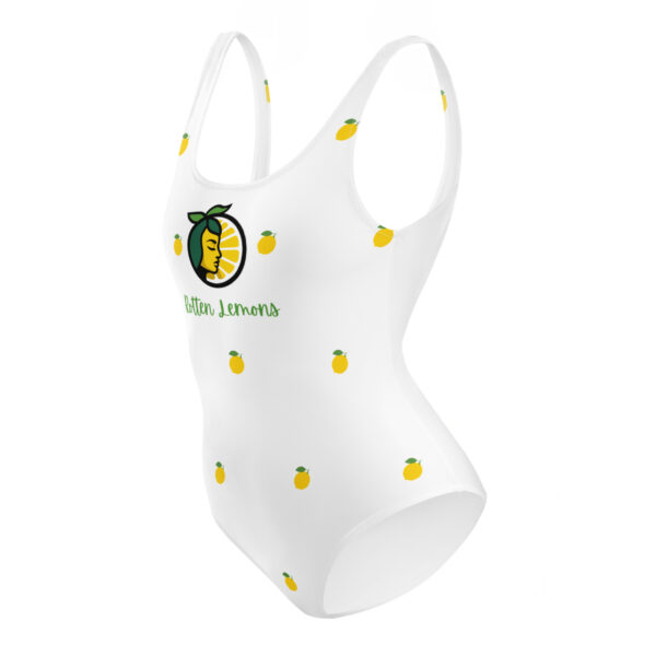 RL One-Piece Swimsuit - White - Image 8