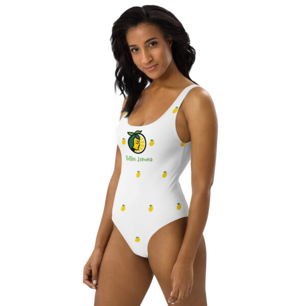 RL One-Piece Swimsuit - White - Image 11