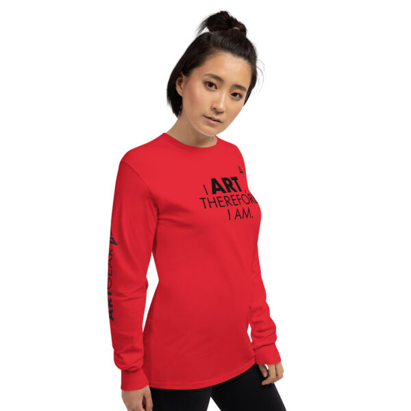 I Art- White Long Sleeve Shirt - Image 2