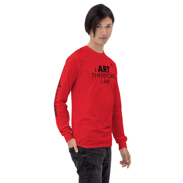 I Art- White Long Sleeve Shirt - Image 4