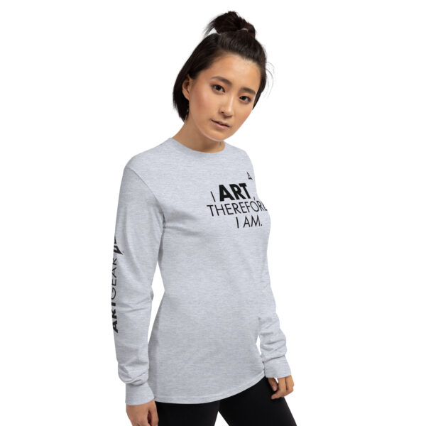 I Art- White Long Sleeve Shirt - Image 6