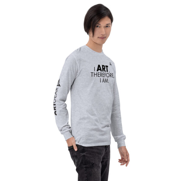 I Art- White Long Sleeve Shirt - Image 8