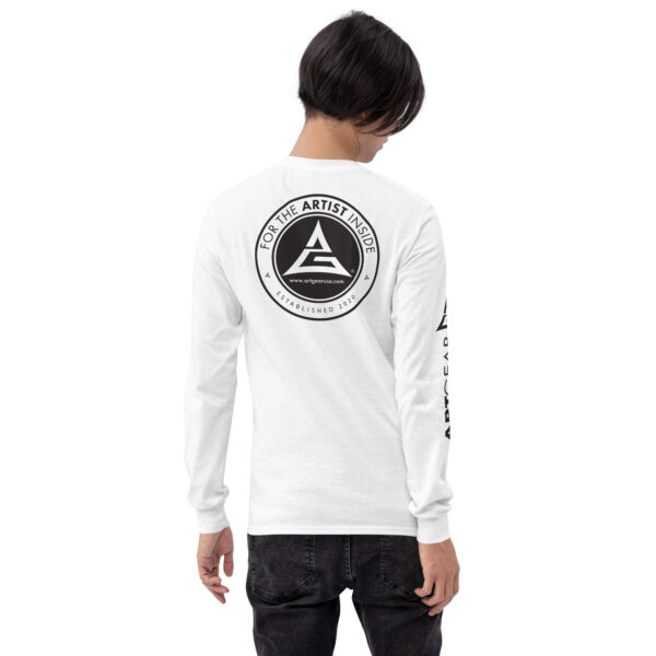 I Art- White Long Sleeve Shirt - Image 13