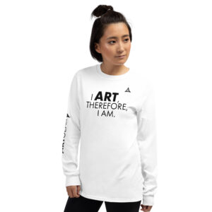 I Art- White Long Sleeve Shirt