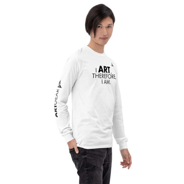 I Art- White Long Sleeve Shirt - Image 12