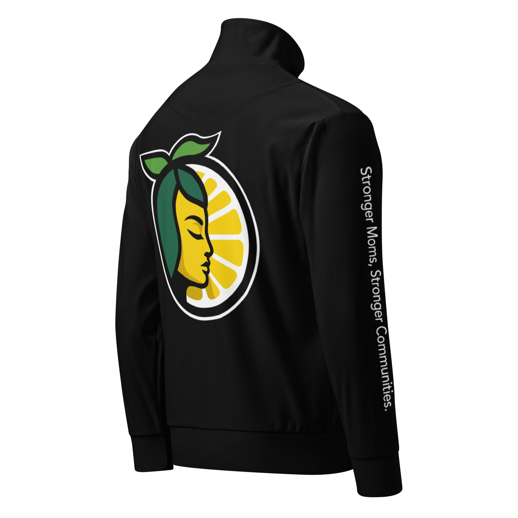 Rotten lemons Black Unisex track jacket - Image 3