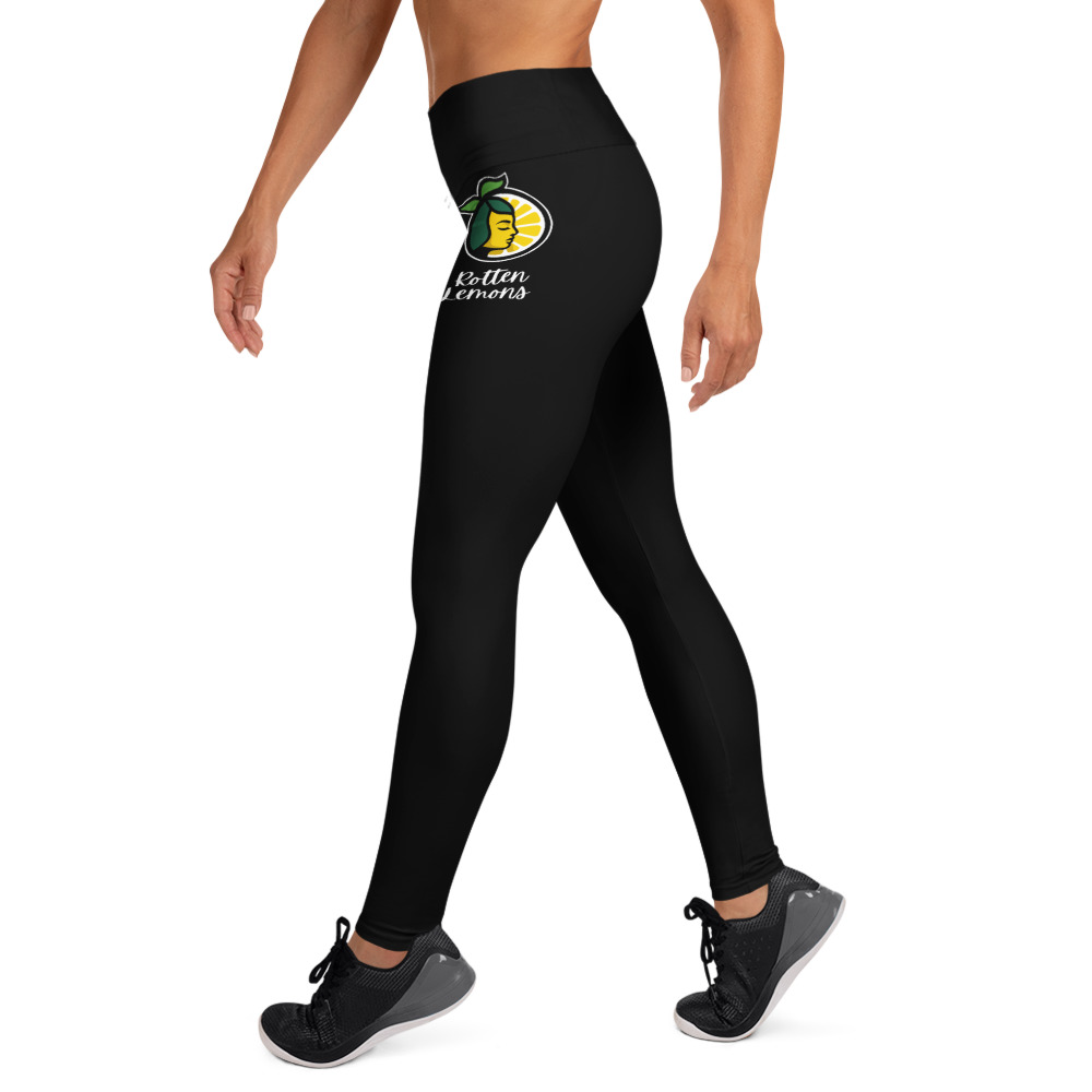 Rotten Lemons  Black Yoga Leggings - Image 5