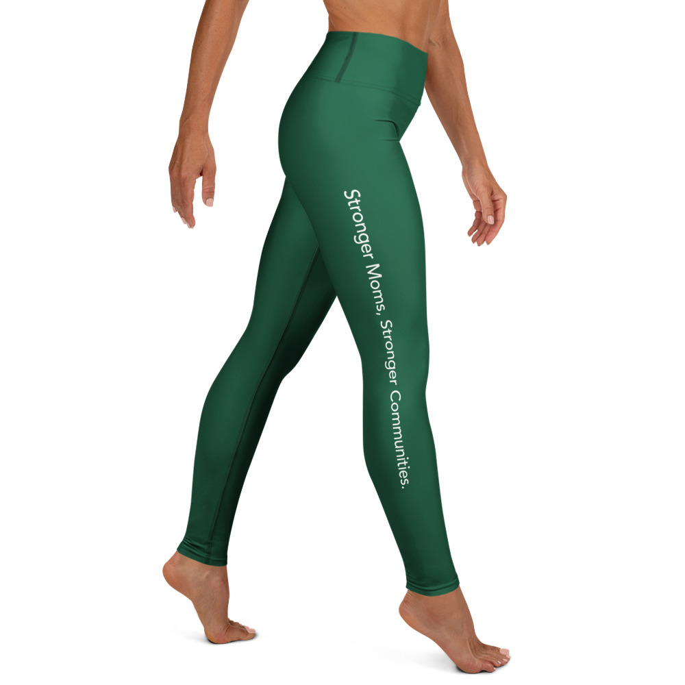 Rotten Lemons Green Yoga Leggings - Image 2
