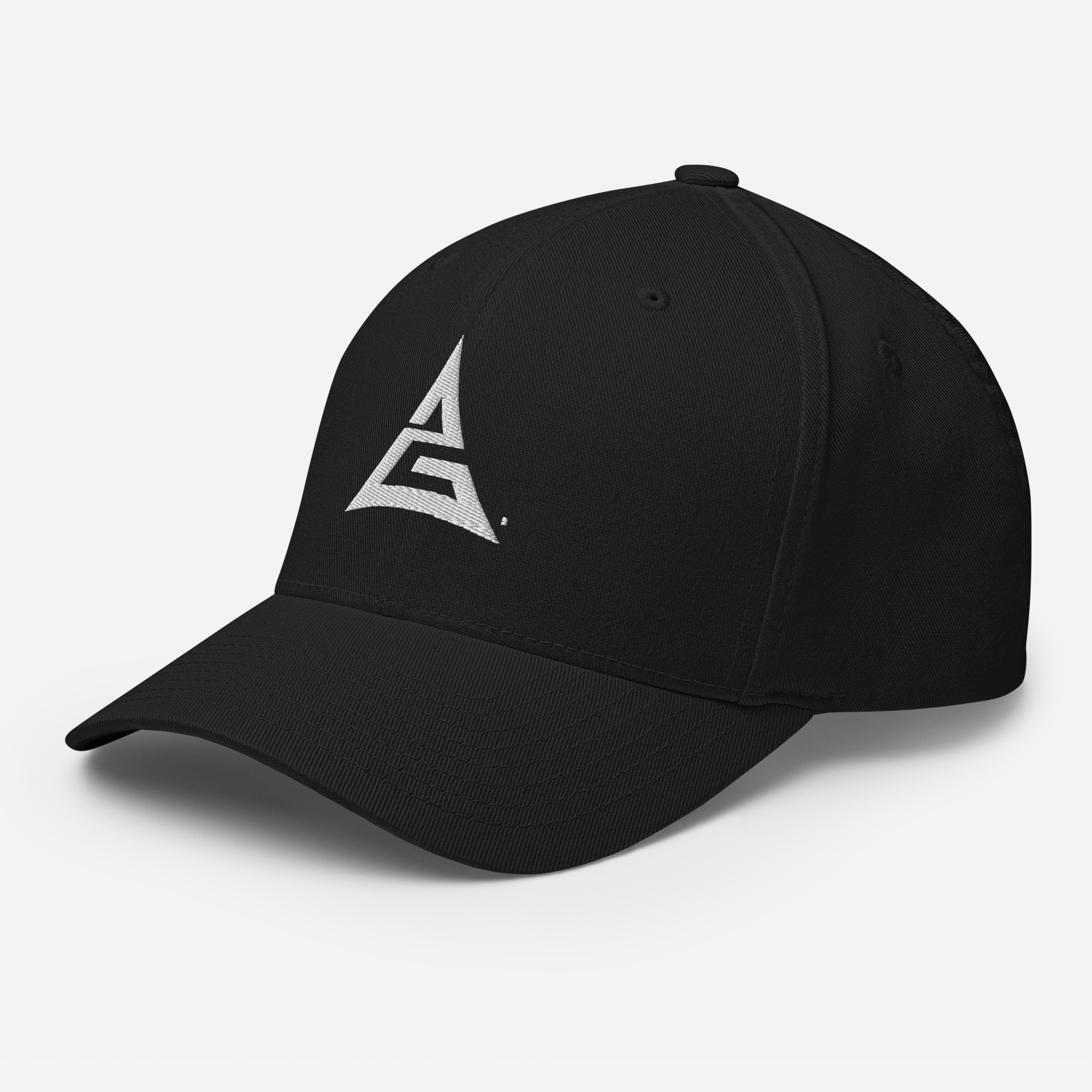 White 3D Puff Logo Twill Cap - Image 9
