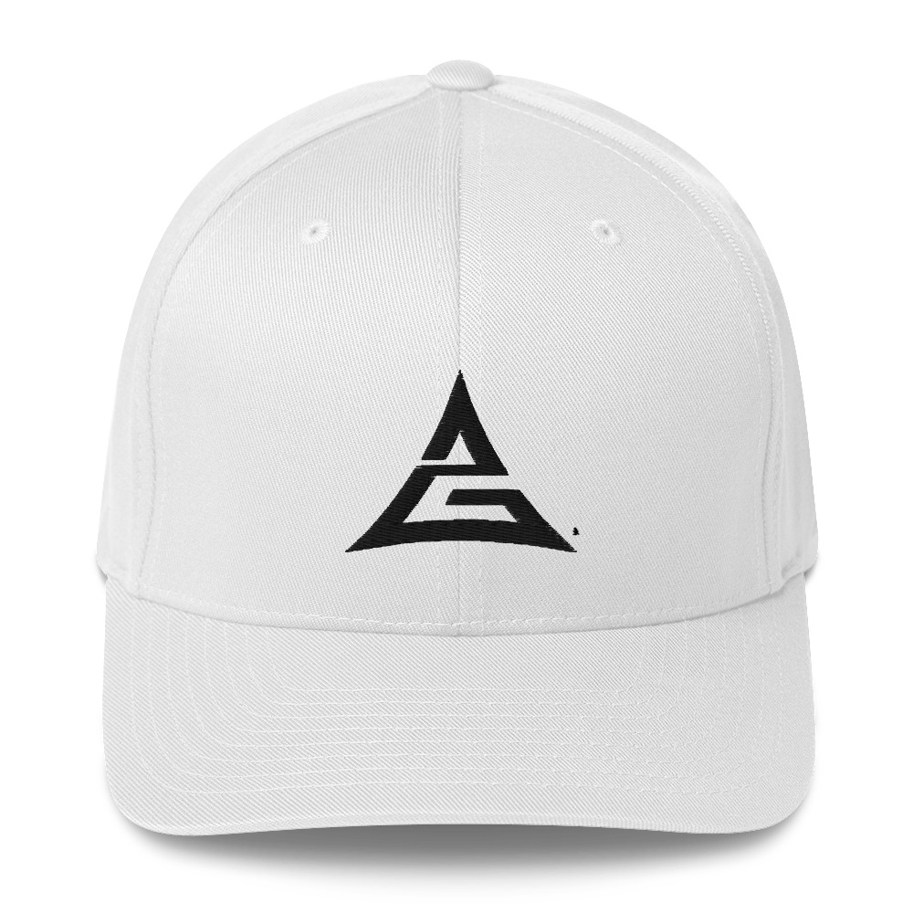 Black 3d Puff Logo Twill Cap - Image 4