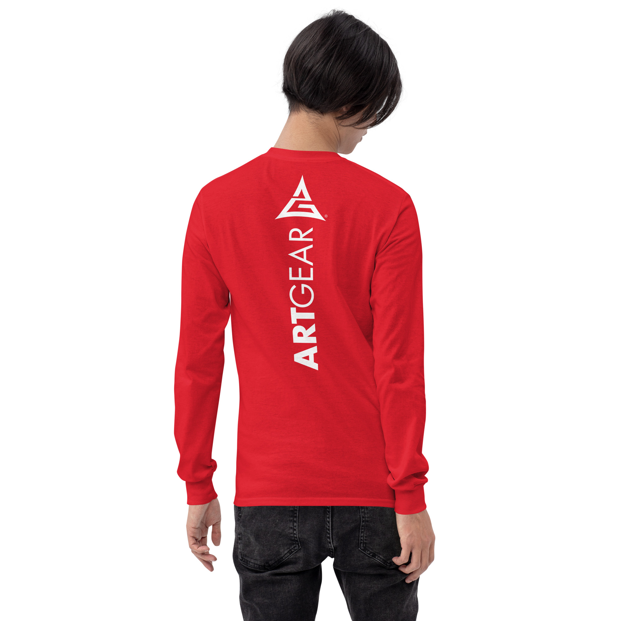 AG Logo Red Long Sleeve Shirt - Image 4