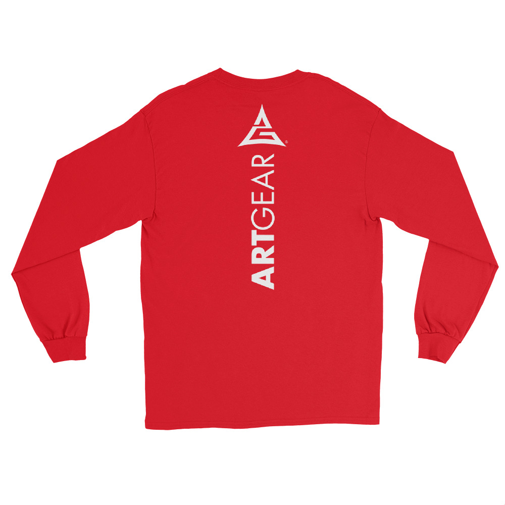 AG Logo Red Long Sleeve Shirt - Image 5