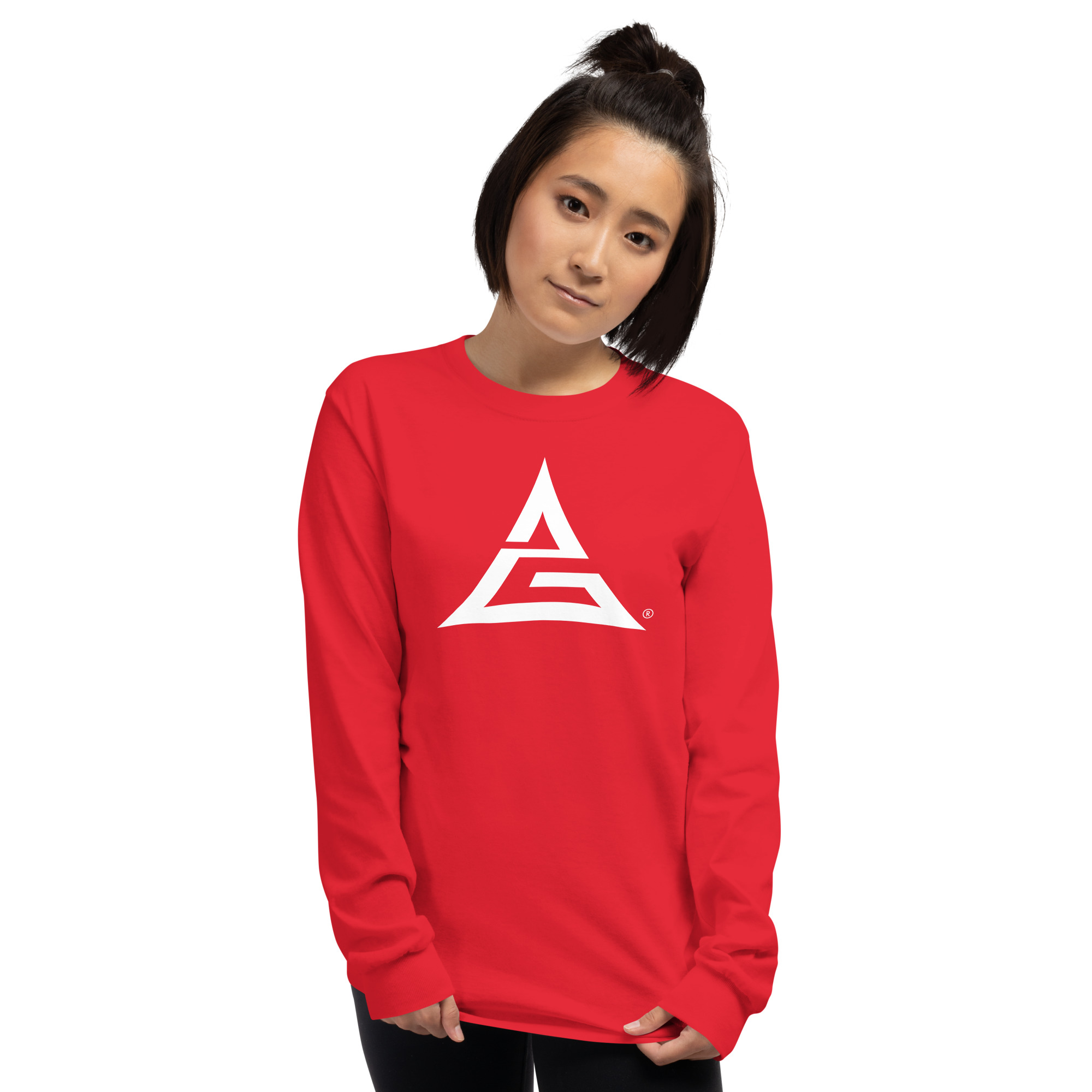 AG Logo Red Long Sleeve Shirt - Image 3