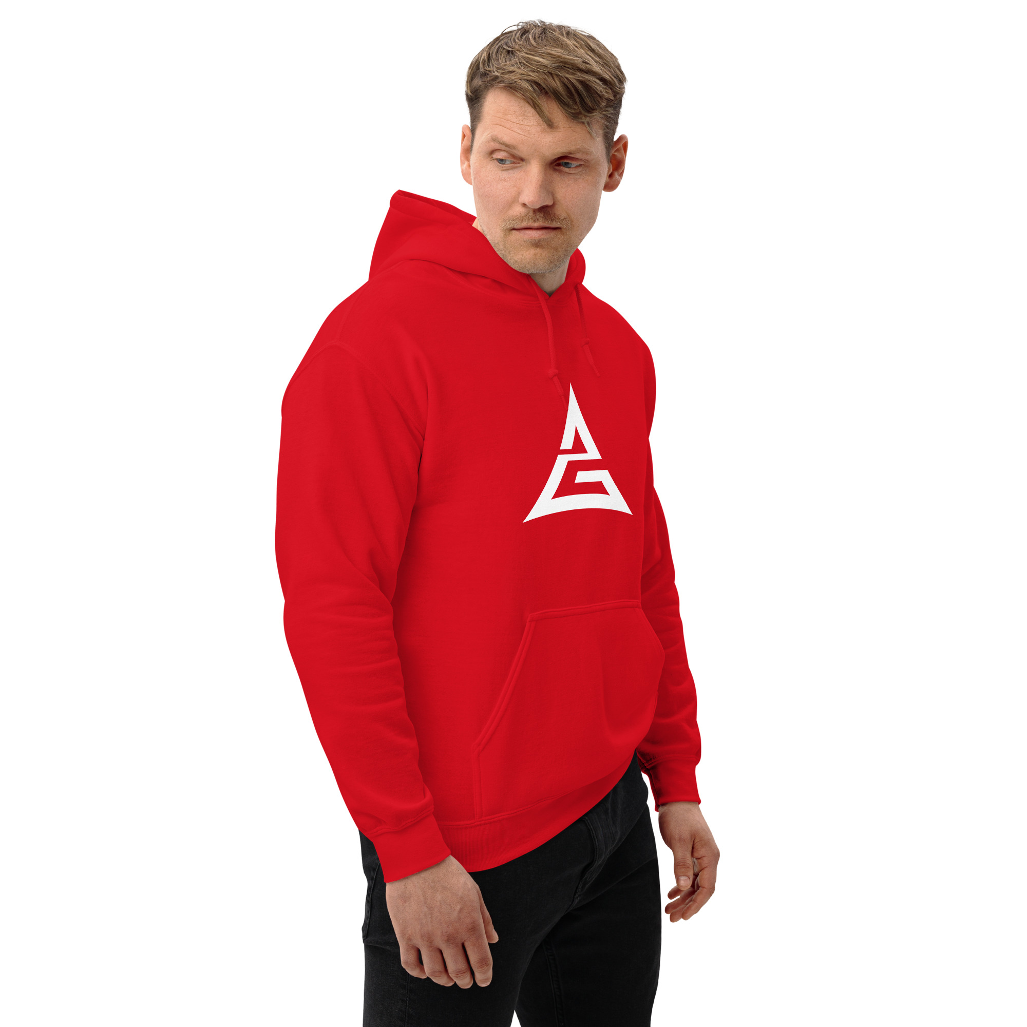 AG Logo - Red Hoodie - Image 4