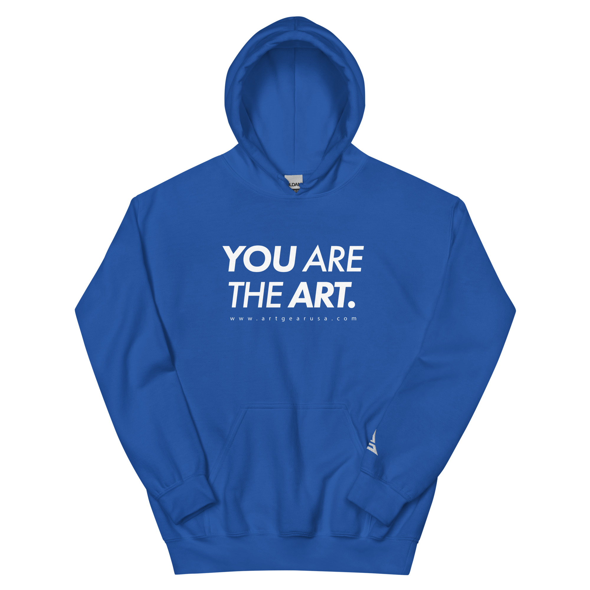 You Are The Art - Blue Hoodie - Image 8
