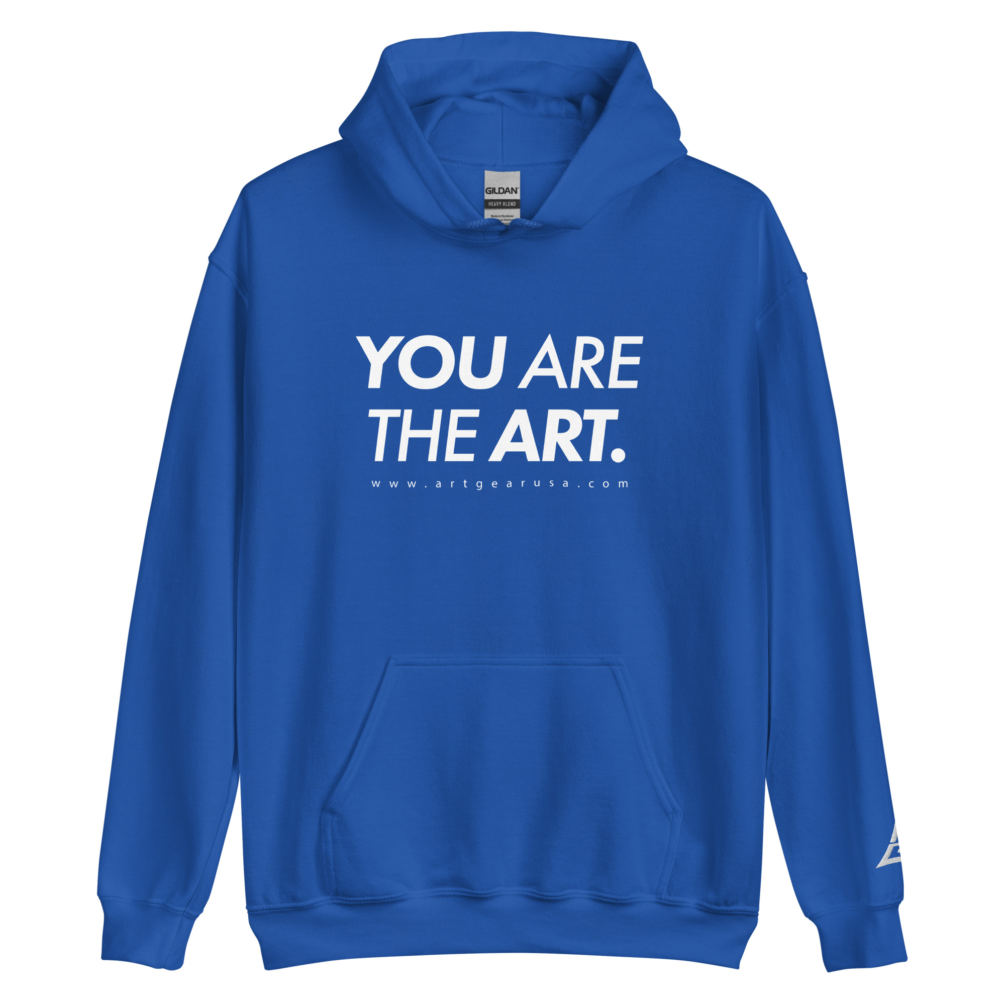 You Are The Art – Blue Hoodie - Image 6