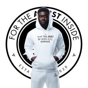 May The Art Be With You, Always. - Light Side Hoodie