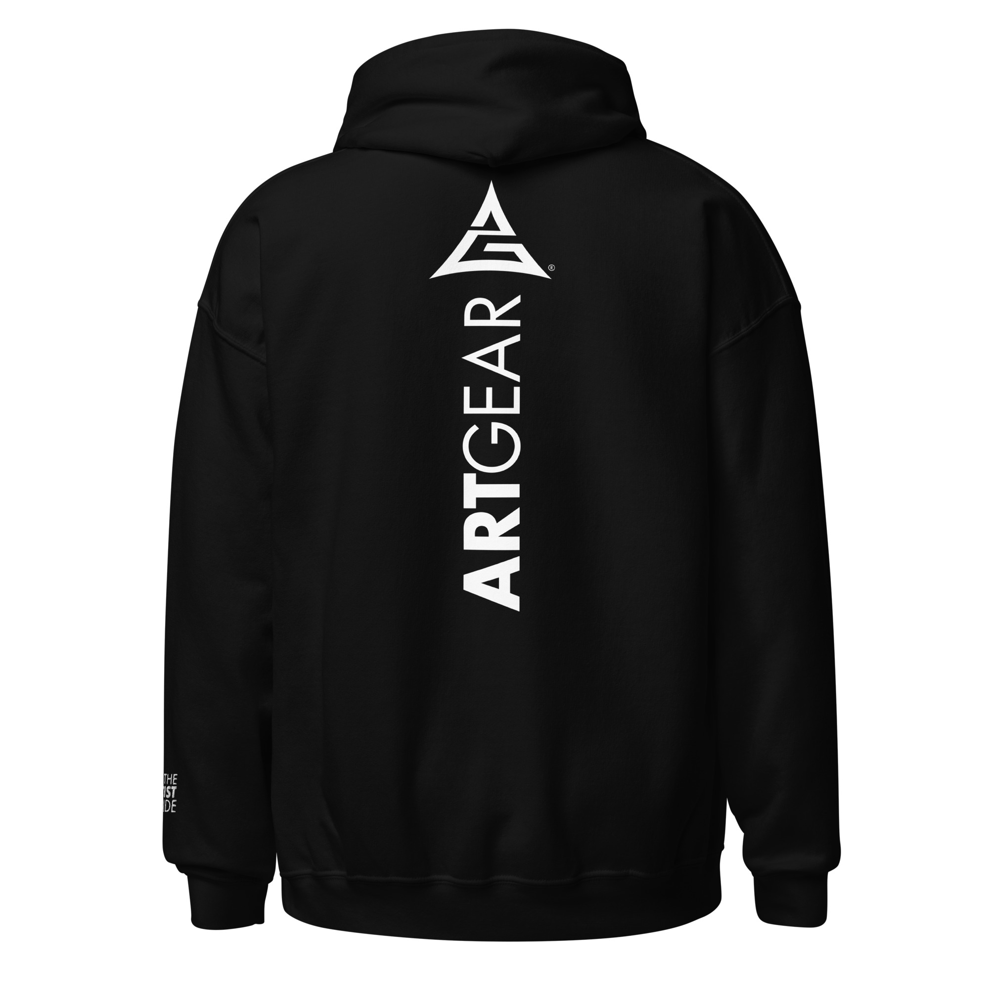 ArtGear Unisex Signature Black Hoodie - Image 5