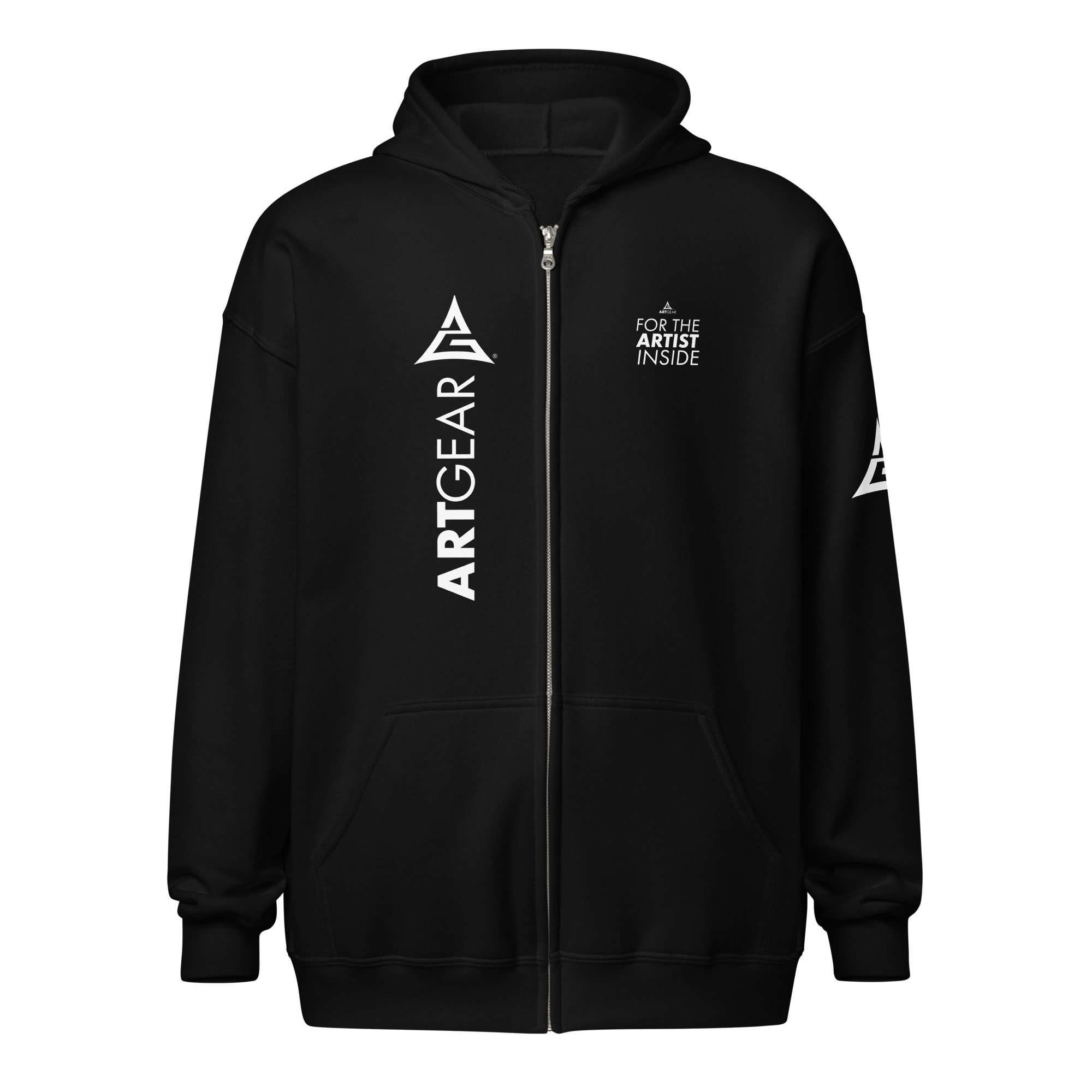 ArtGear Unisex heavy blend zip hoodie - Image 9