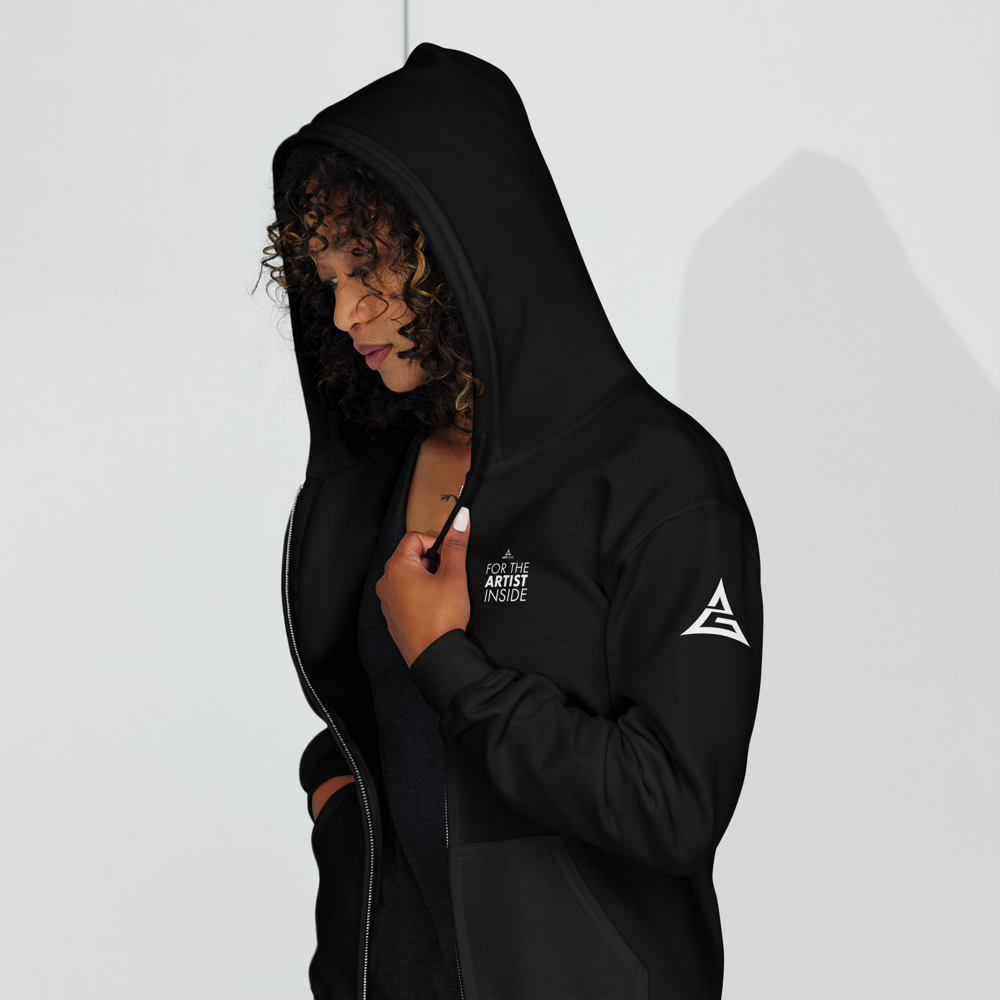 ArtGear Unisex heavy blend zip hoodie - Image 46