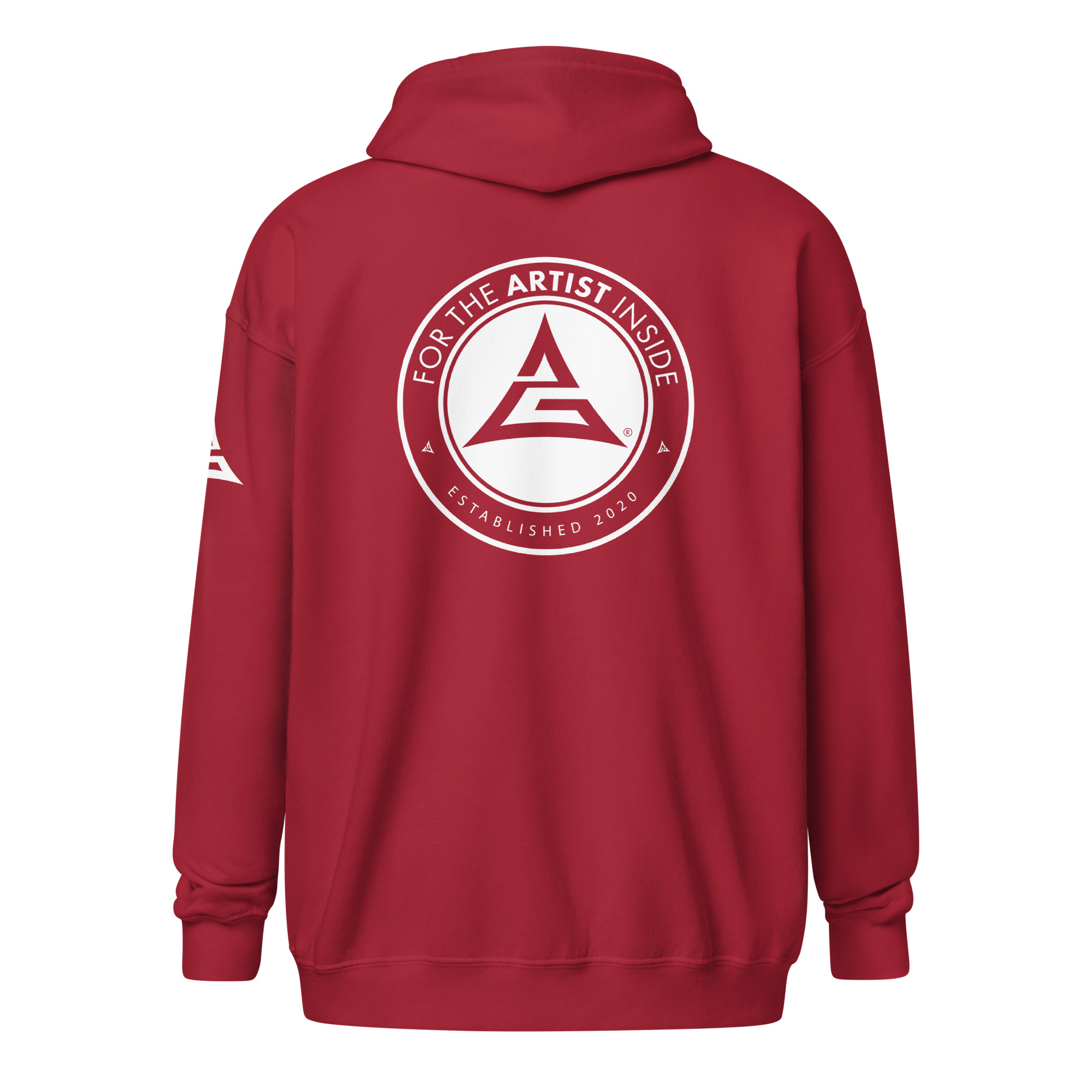 ArtGear Unisex heavy blend zip hoodie - Image 5