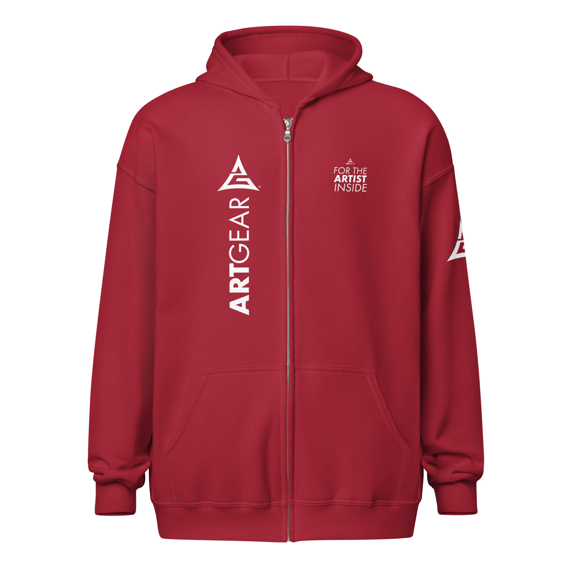 ArtGear Unisex heavy blend zip hoodie - Image 12