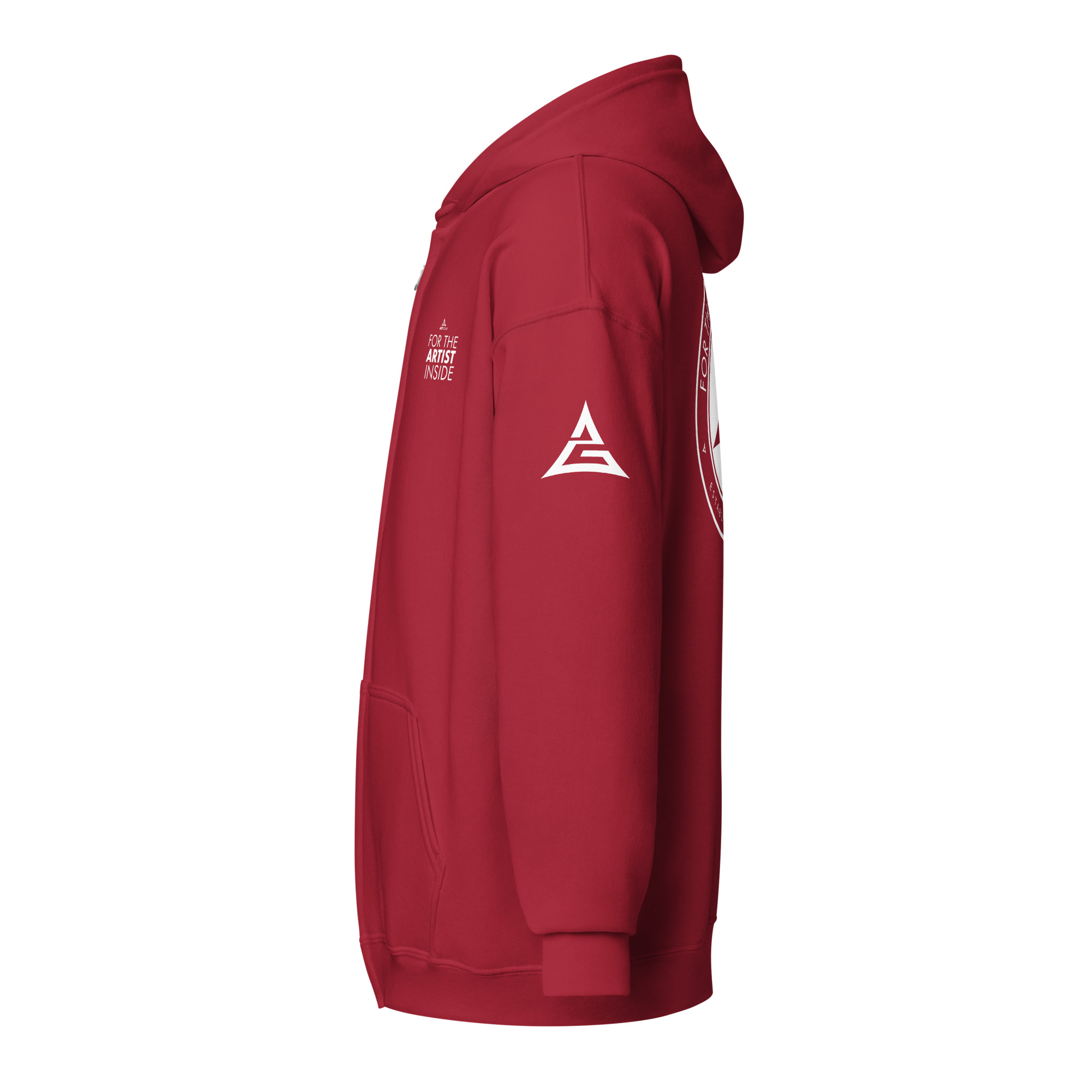 ArtGear Unisex heavy blend zip hoodie - Image 19