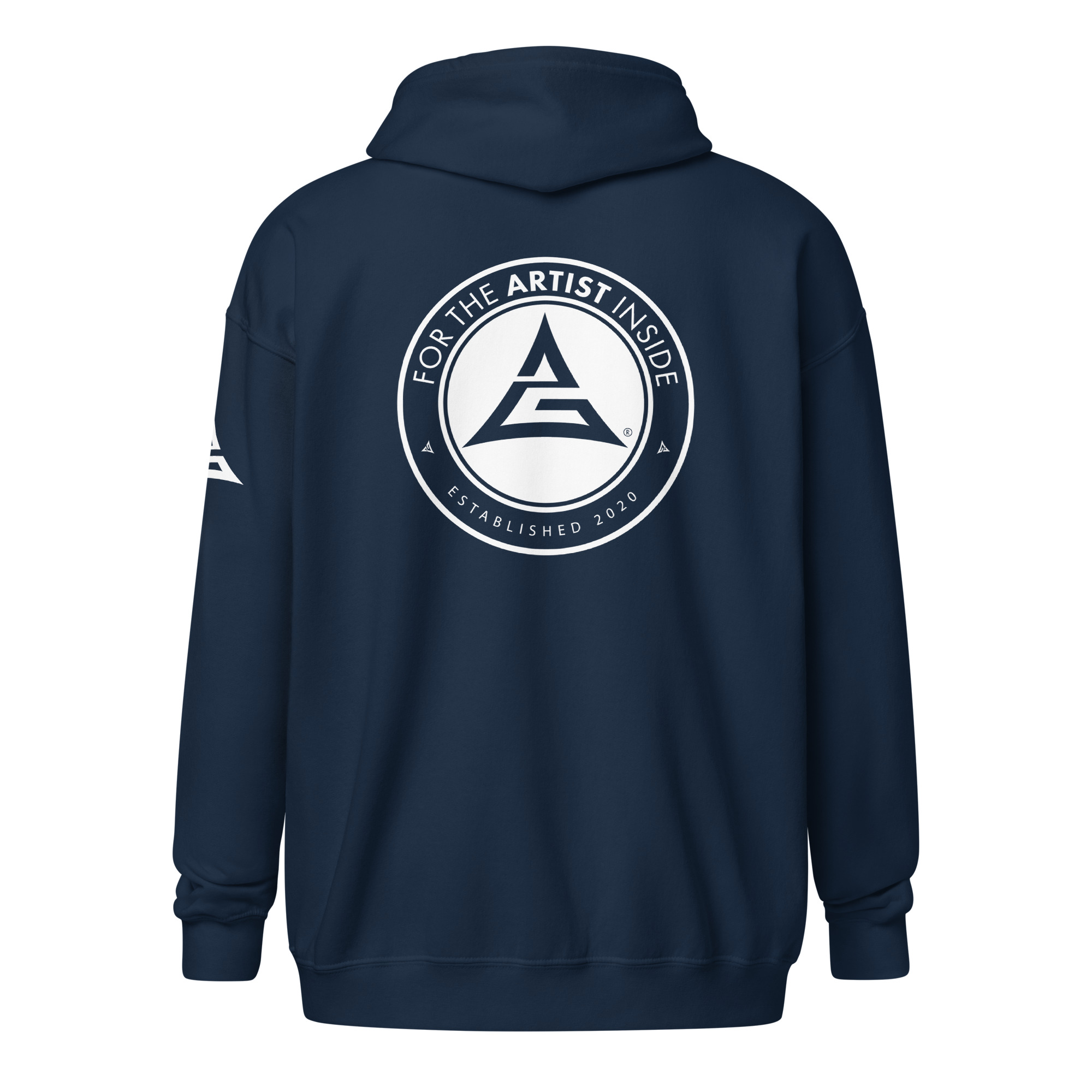 ArtGear Unisex heavy blend zip hoodie - Image 3