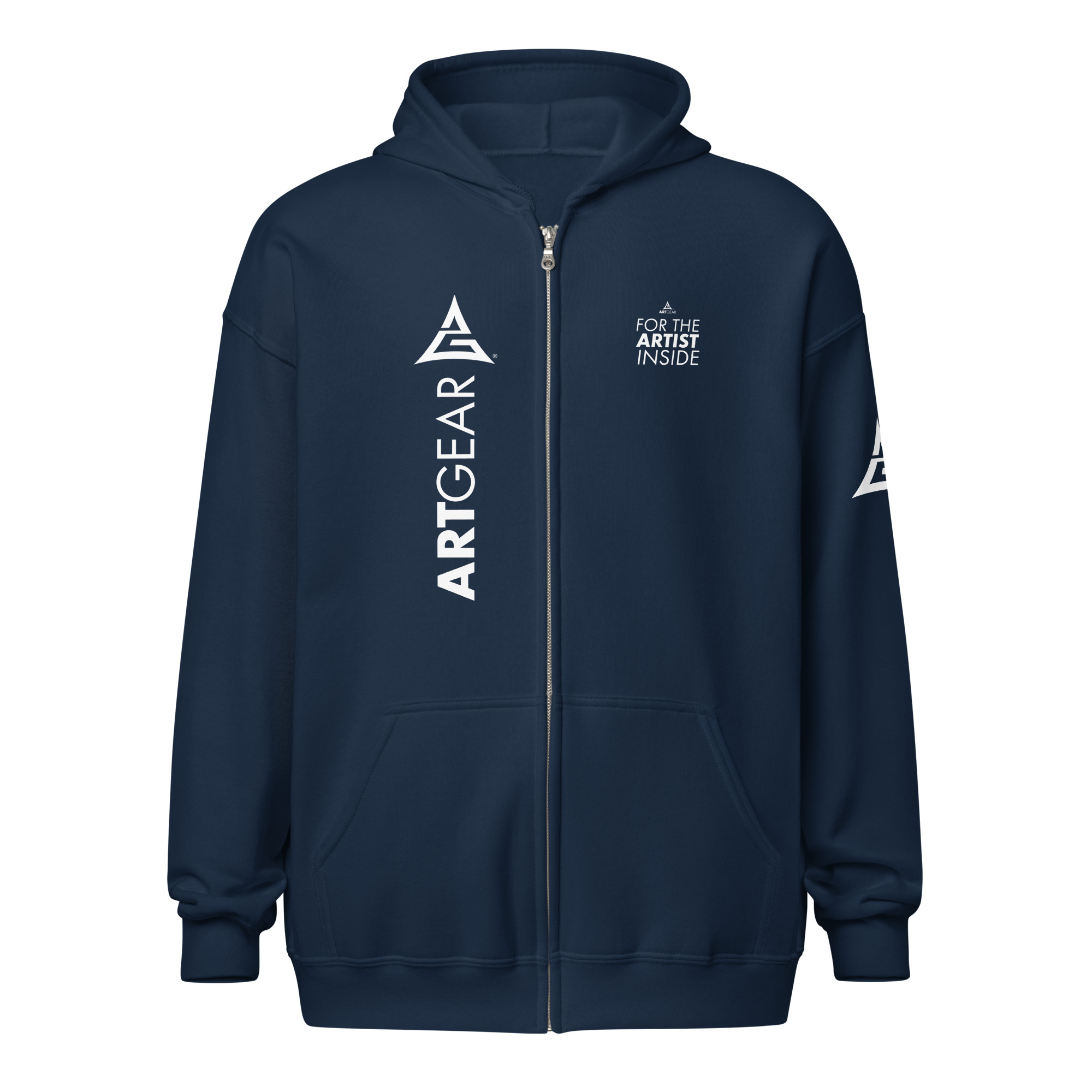 ArtGear Unisex heavy blend zip hoodie - Image 10