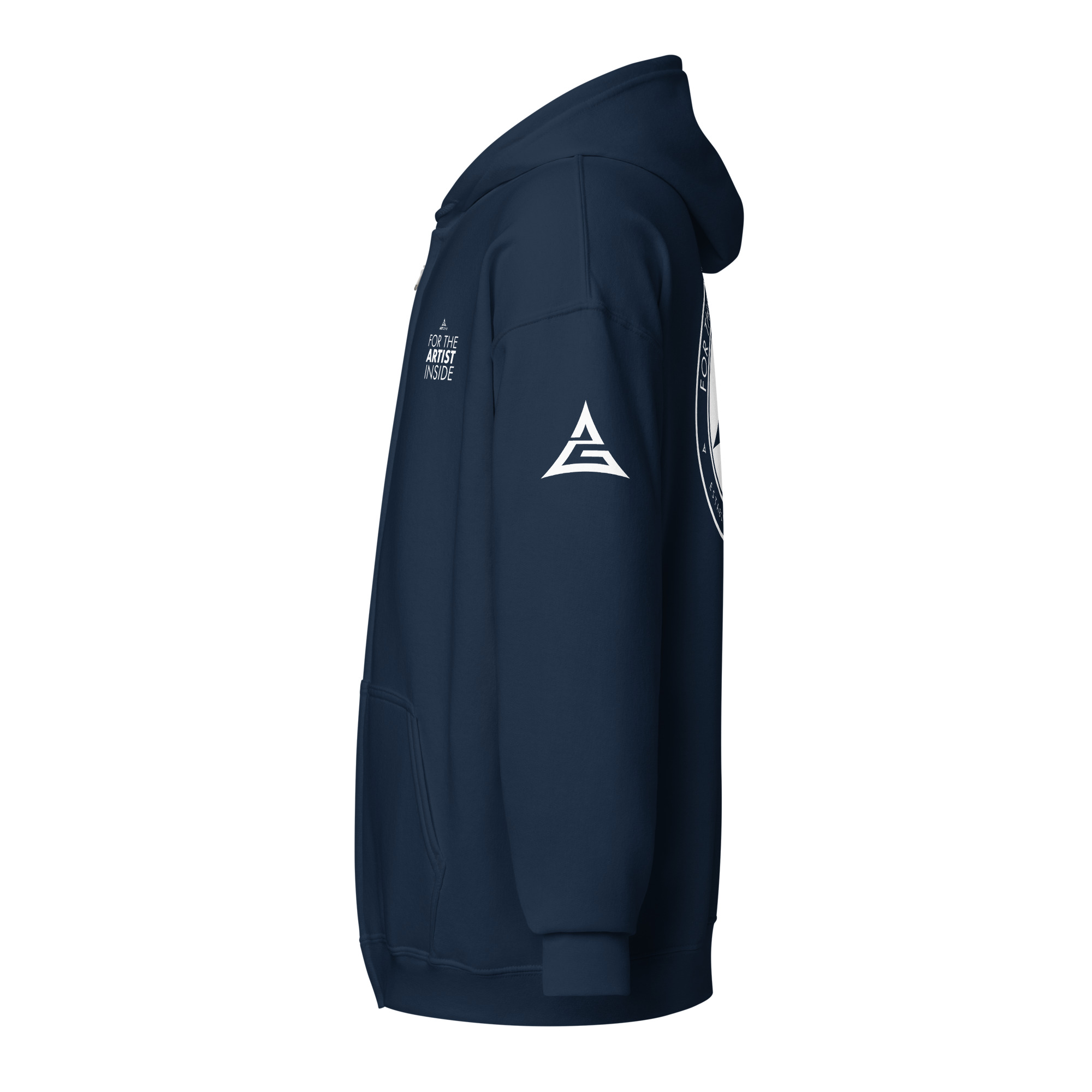 ArtGear Unisex heavy blend zip hoodie - Image 17