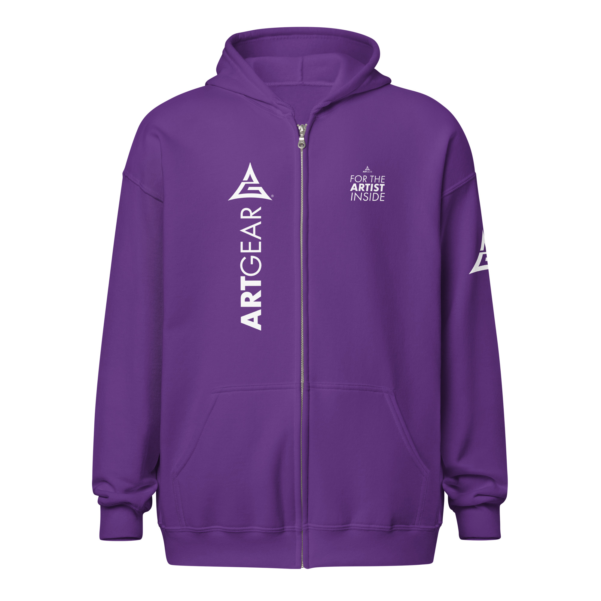 ArtGear Unisex heavy blend zip hoodie - Image 14