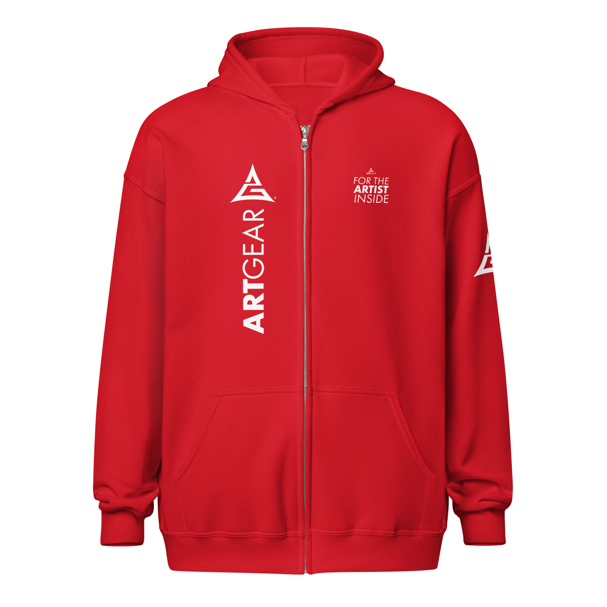 ArtGear Unisex heavy blend zip hoodie - Image 13