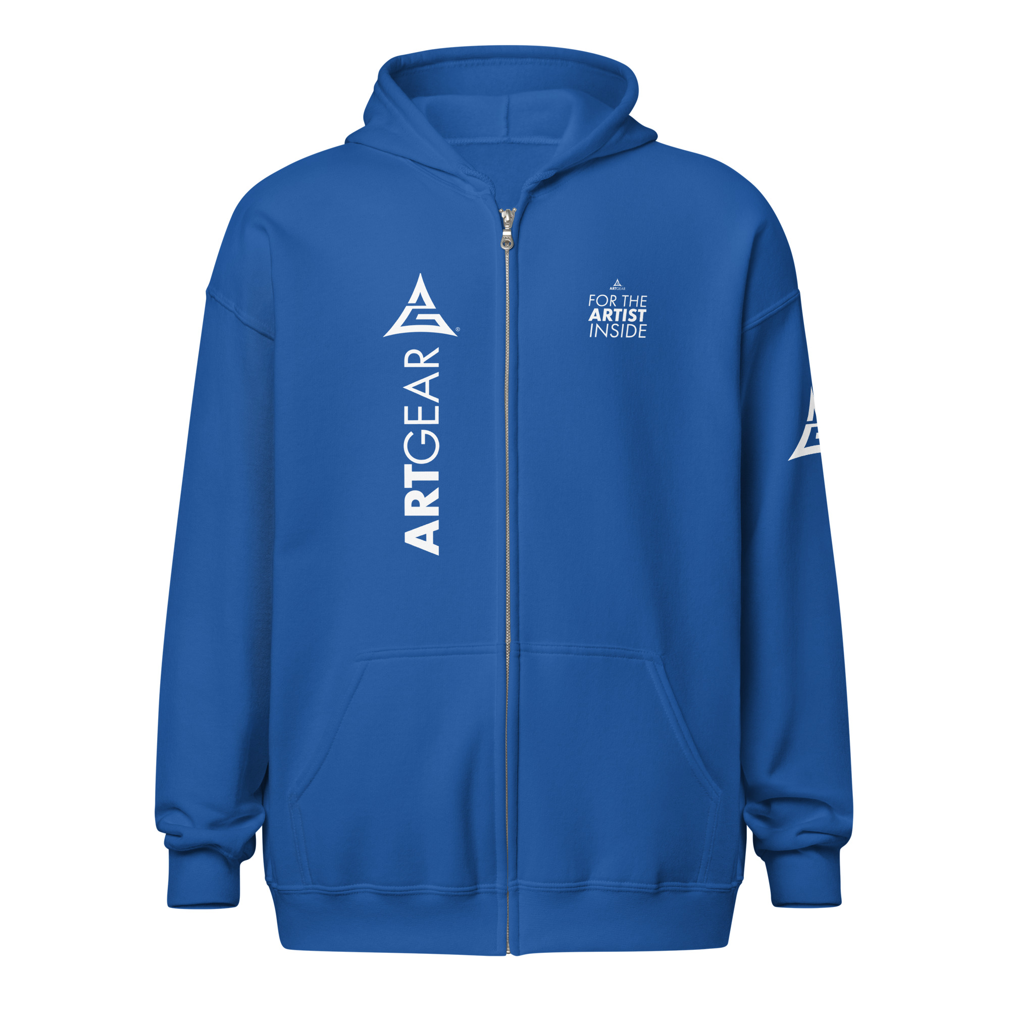 ArtGear Unisex heavy blend zip hoodie - Image 15