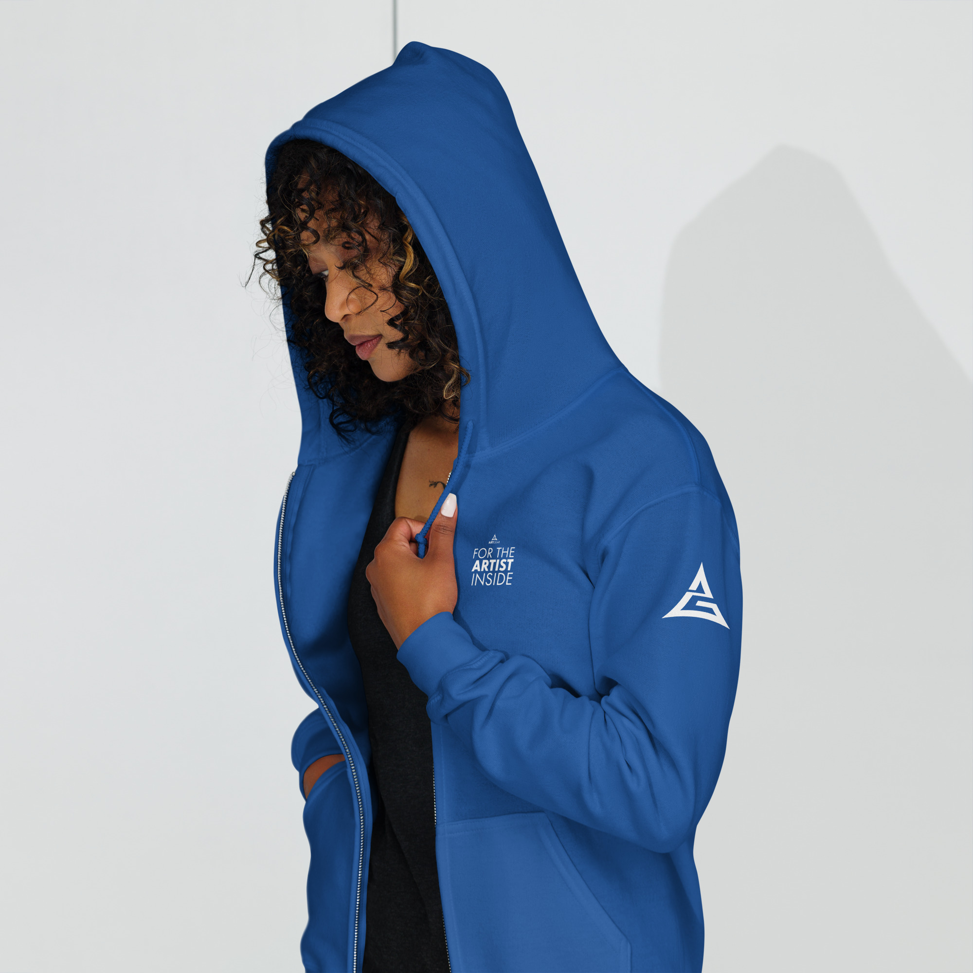 ArtGear Unisex heavy blend zip hoodie - Image 44